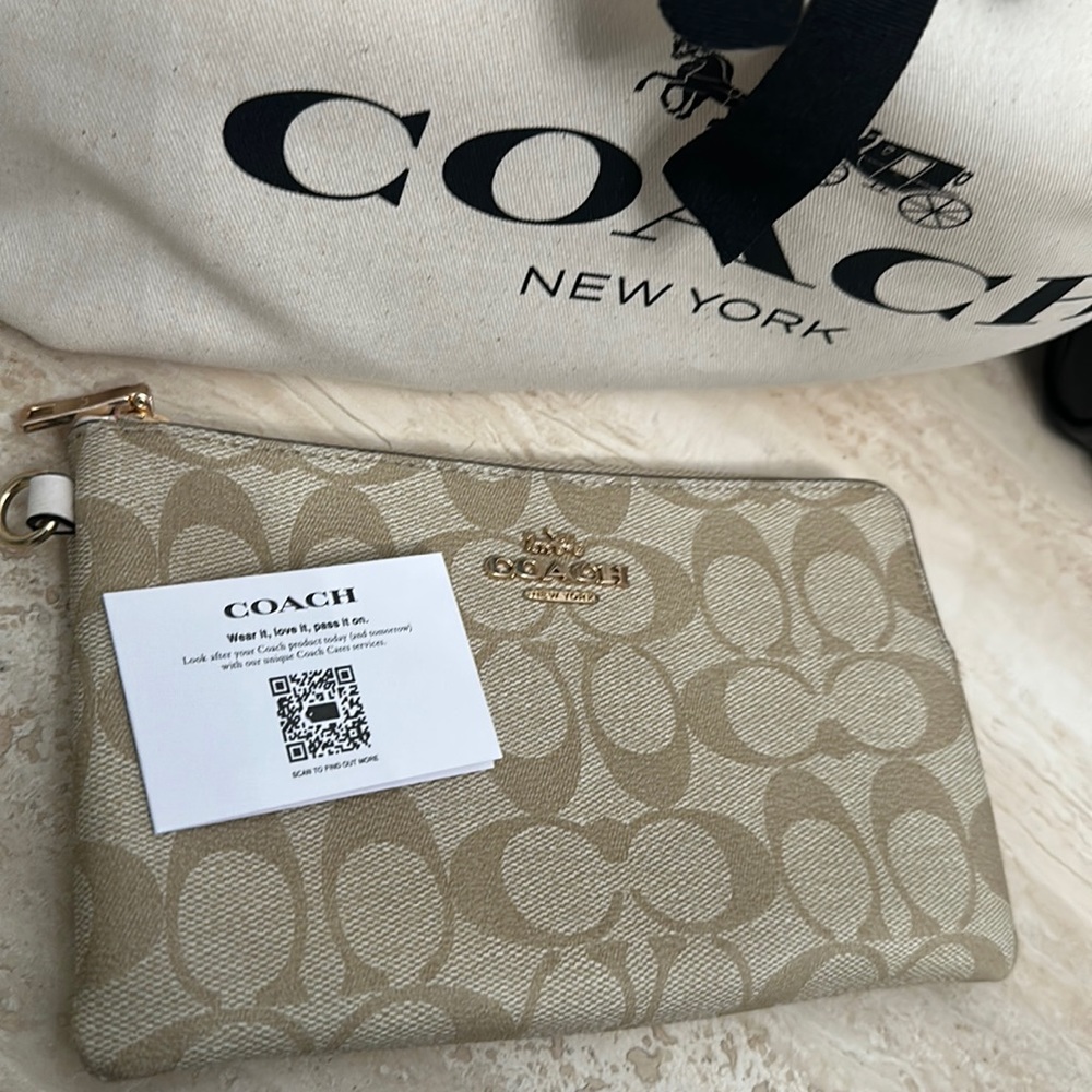 Coach signature bag
